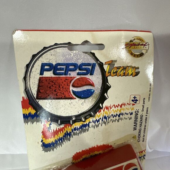 Vintage Golden Wheel Pepsi Team Die Cast Pepsi Cola Red Semi Truck NIP!! - Picture 3 of 4